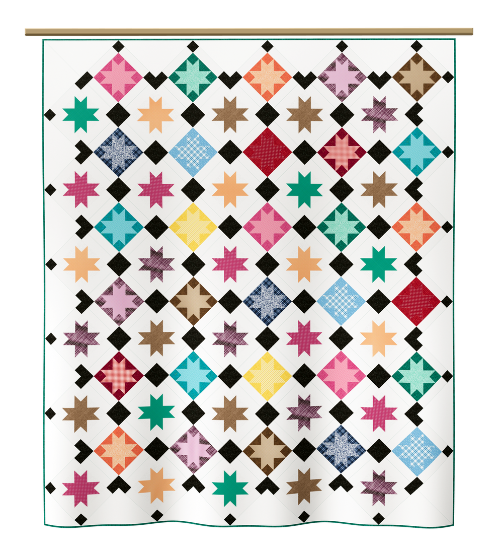On-Point Snappy — a quilt by Jolene, designed in QuiltRBuddy